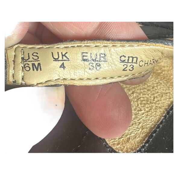 Naturalizer Women's Leather Sandals 6M Comfortable Strappy Gladiator Sandals - Picture 8 of 11